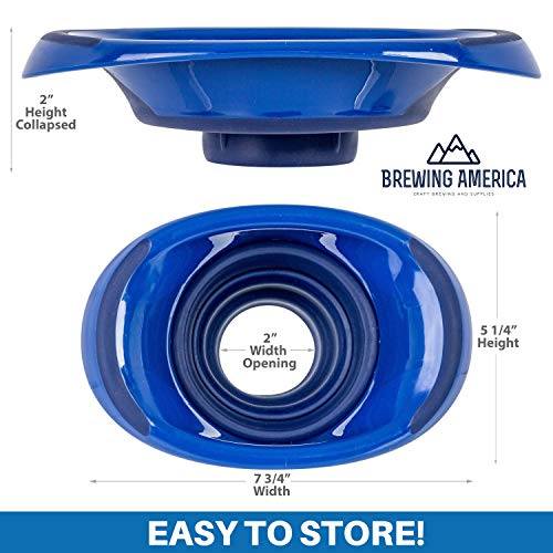 Kitchen Canning Funnel (Blue)