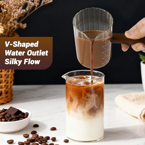 Espresso Measuring Cup 9 Oz (Transparent Color / 9 oz)