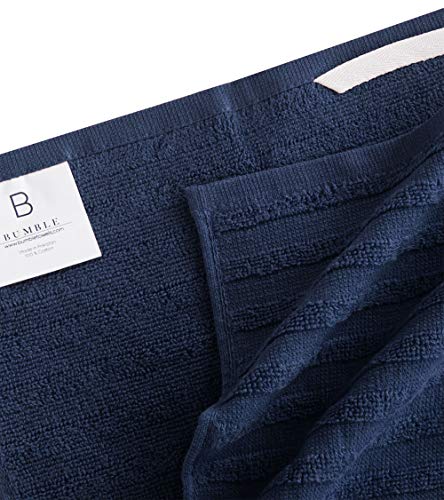 Premium Kitchen Towels 6 Pack 100% Cotton (Navy Blue / Kitchen Towels - Mixed Styles (6 Pack))