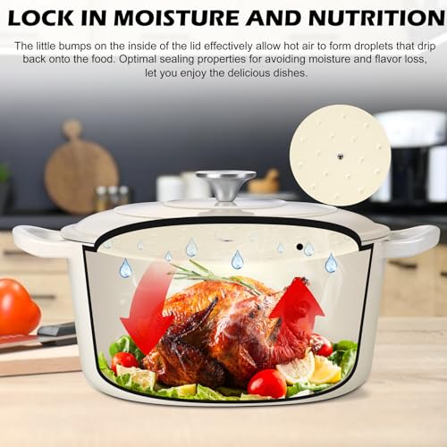 6Qt Dutch Oven (White / 6QT)