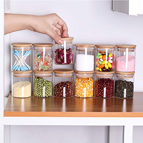 Glass Jars Set (6oz/12pcs)