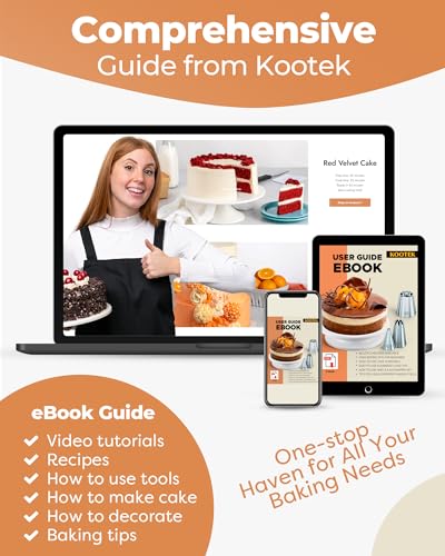 700 Cake Decorating Kit Baking Supplies Tools for Beginners & Pros