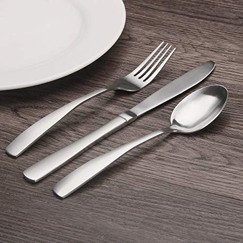 Matte Silverware Set (Matte Silver)