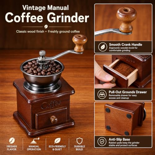 Vintage Manual Coffee Grinder
