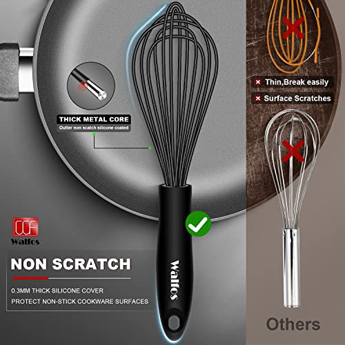 Silicone Whisk (7+9+11 in Black)