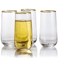 Stemless Wine Glasses Set of 4