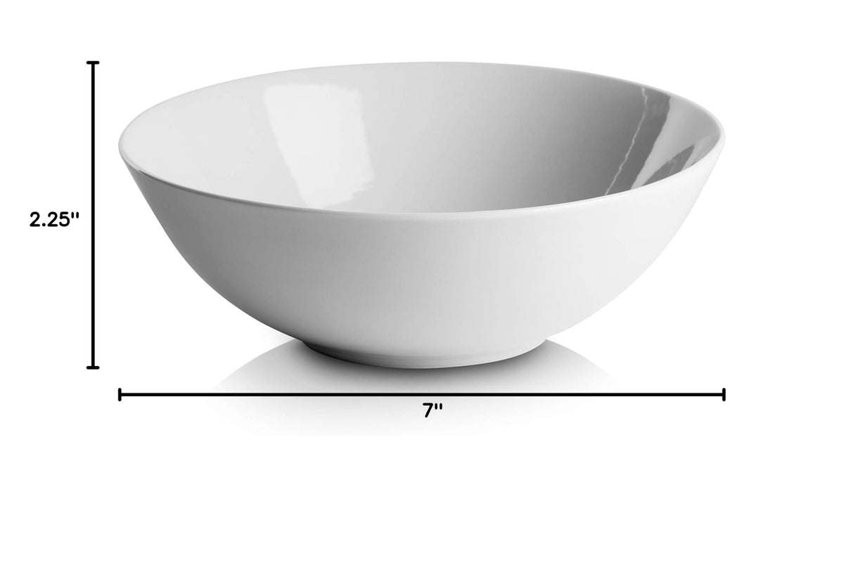Simply White 7" Coupe Cereal Bowl (Coupe / Cereal Bowl)