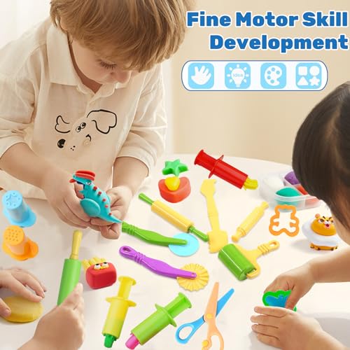 Dough Tools for Kids (24 pcs)