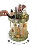 360 Rotating Makeup Organizer (Green / New-2 Tier)