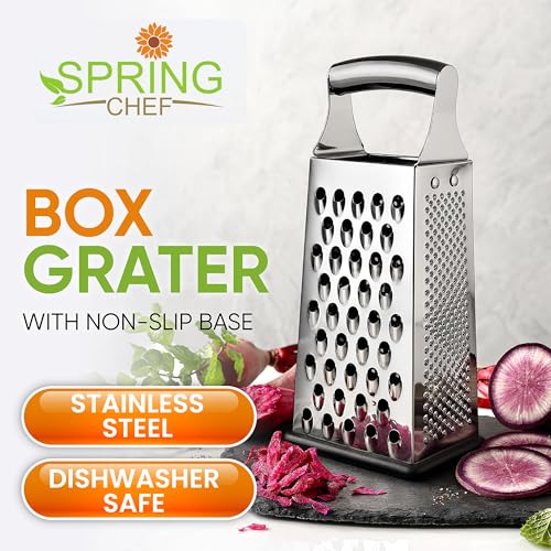 Stainless Steel Cheese Grater (Large)