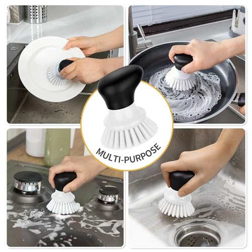 Dish Scrub Brush (White)