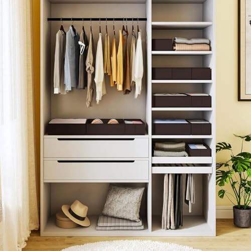 Drawer Organizer 15 Pack (Brown / 15 Pack)