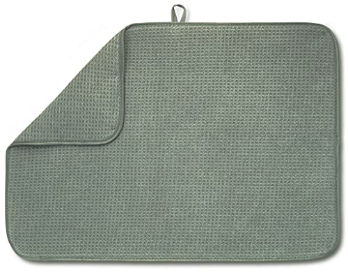 Dish Drying Mat (Green / 17" x 24")