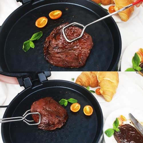 1pc 10 inch Stainless Steel Heavy Duty Kitchen Tong (10inch)