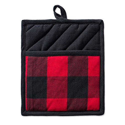 Buffalo Check Kitchen Collection (Potholder / Red & Black)