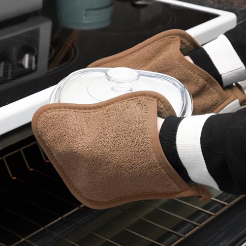 Terry Pocket Mitt & Hot Pad (2-Pack / Copper)