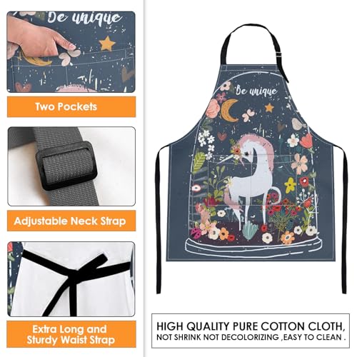 Apron with Pockets (Unicorn Be Unique)
