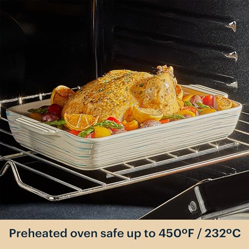 8 Piece Ceramic Complete Nonstick Bakeware Set (8 Piece / Full Set (Round/Rectangular))