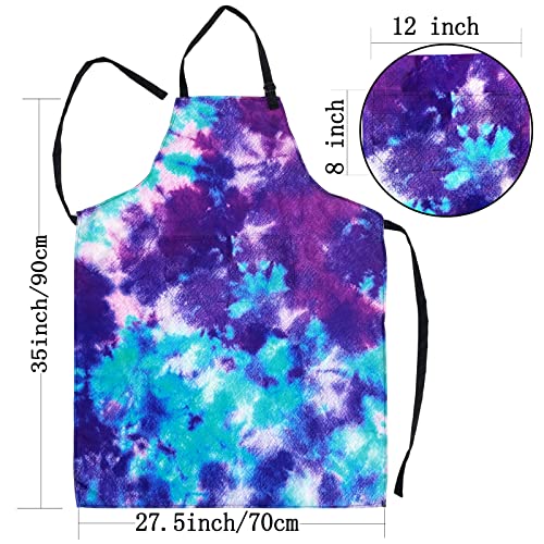 Adjustable Waterproof Apron (Blue Purple Apron)