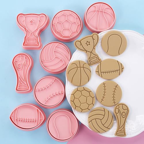 Ball Shape Cookie Cutters Set (Ball Shape (8 Pcs))