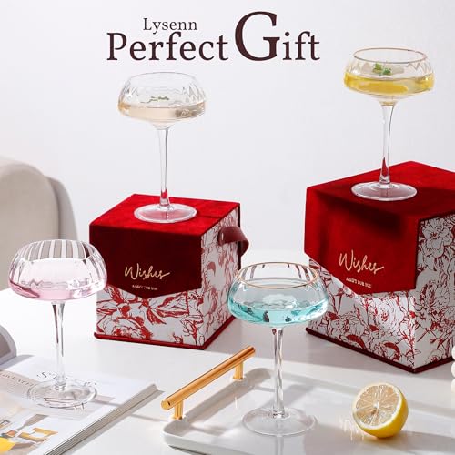 Coupe Glasses Set of 4 (Coupe Glasses)