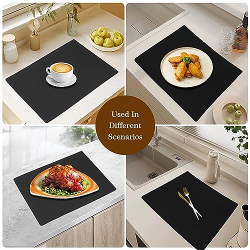 Silicone Mat Under Coffee Machine With Lip Automatic Machines Accessory