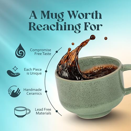 Ceramic Coffee Mug (Emerald)
