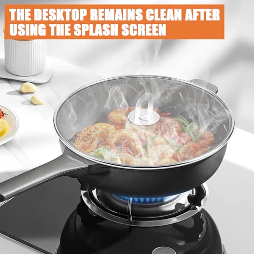 3 Pack Splatter Screens for Frying Pan (10", 11.5", 13")