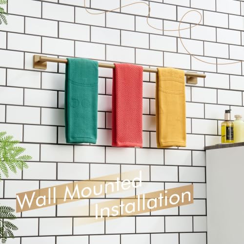 Bathroom Towel Bar 36'' Towel Holder for Bath Kitchen Wall Mount Towel Rails 36 Inch Champagne Bronze Stainless Steel B4005CPG (Champagne Bronze / 36-Inch)