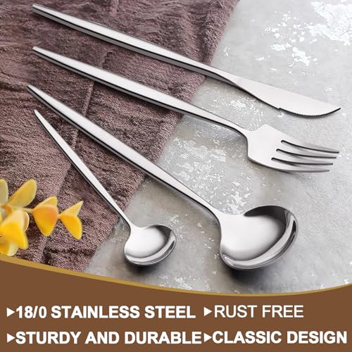 Silverware Set 30 Piece (Silver)