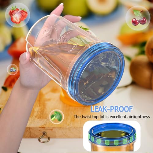 10 Pack 32 OZ Freezer Storage Containers (10P-32 OZ)