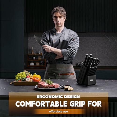 Kitchen Knife Block Set