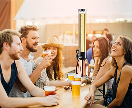 Beer Tower 3L (Beer Dispenser Copper / Stainless Steel)