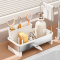 Sponge Holder for Kitchen Sink (White)