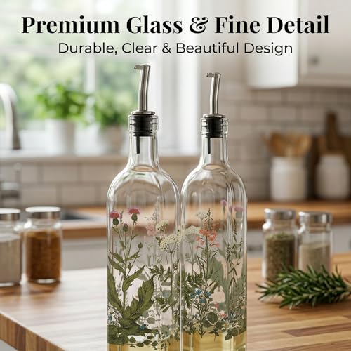Decorative Olive Oil Dispenser Set
