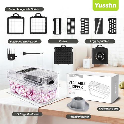 Vegetable Chopper (Transparent)