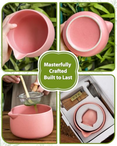20OZ Matcha Whisk Set (Blush Pink)