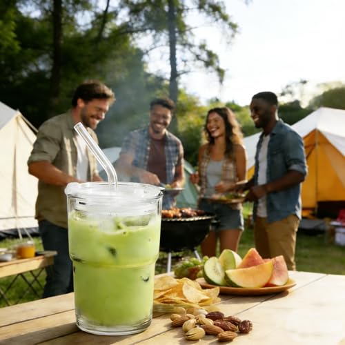 Matcha Cup Iced Coffee Tumbler (Clear-6 pack)