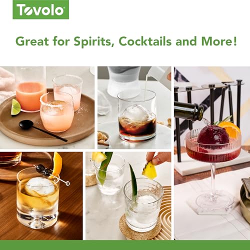 Craft Ice Sphere Molds for Whiskey & Cocktails