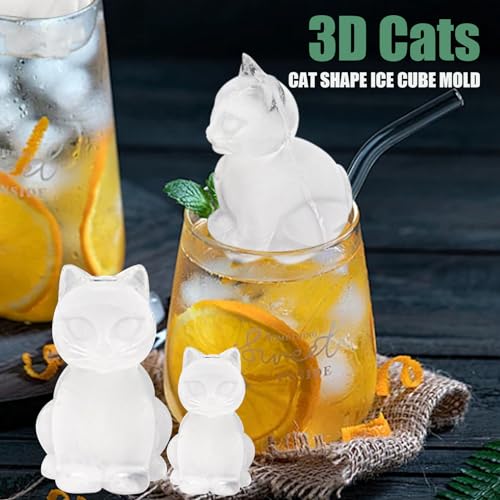 3D Cat Ice Cube Mold (Cat)