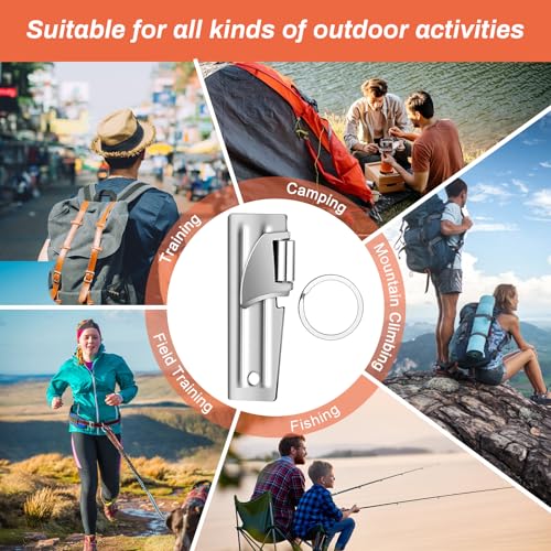 12 PCS P 51 Military Style Can Openers with Key Rings (Style 5 (P51))