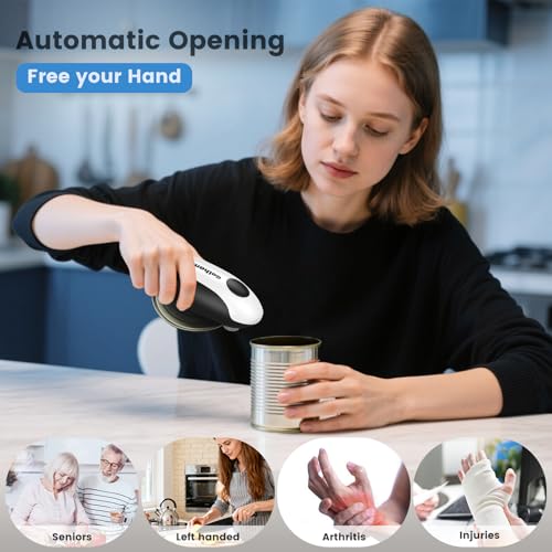 Rechargeable Electric Can Opener for Seniors