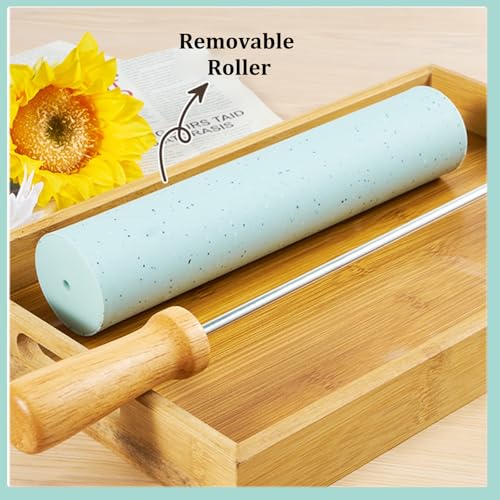 3Pcs Silicone Rolling Pin for Baking Sets (Green 3 sets)