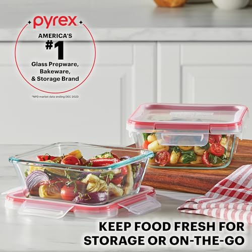 Freshlock (10-Pack) Mixed Sizes Airtight Glass Food Storage Set (10 Pack)