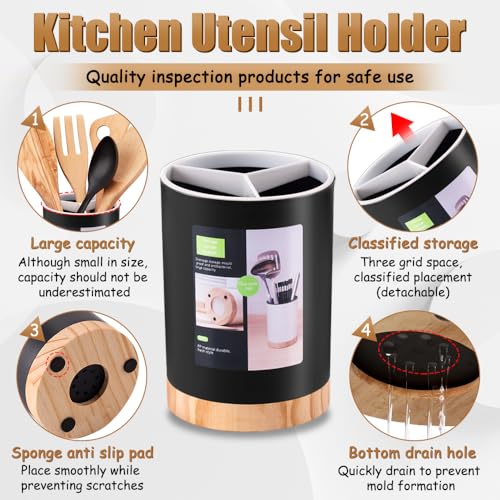 Kitchen Utensil Holder Tableware Storage Bucket