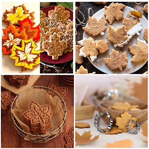 Maple Cookie Cutters Thanksgiving Day (M-Maple Leaf)