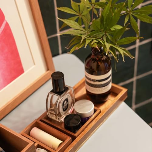 Wood Vanity Tray Set (Wood)