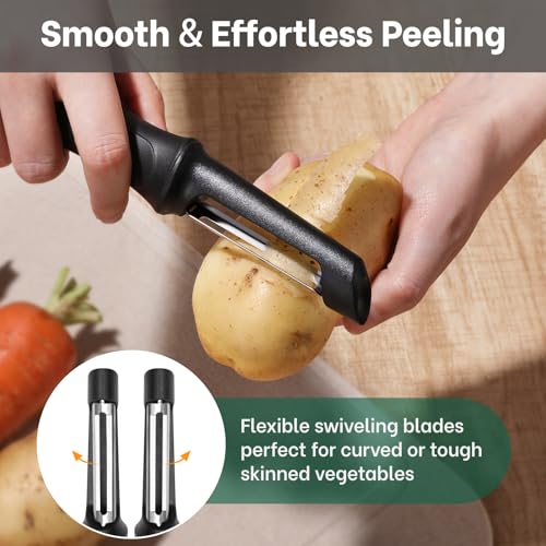 Swivel Vegetable Peeler (Black)
