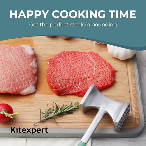Meat Tenderizer Hammer with Comfortable (Mint Green)