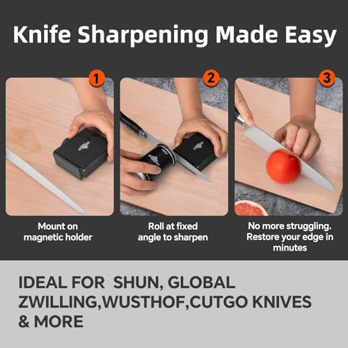 The Innovative Knife Sharpener (Black)